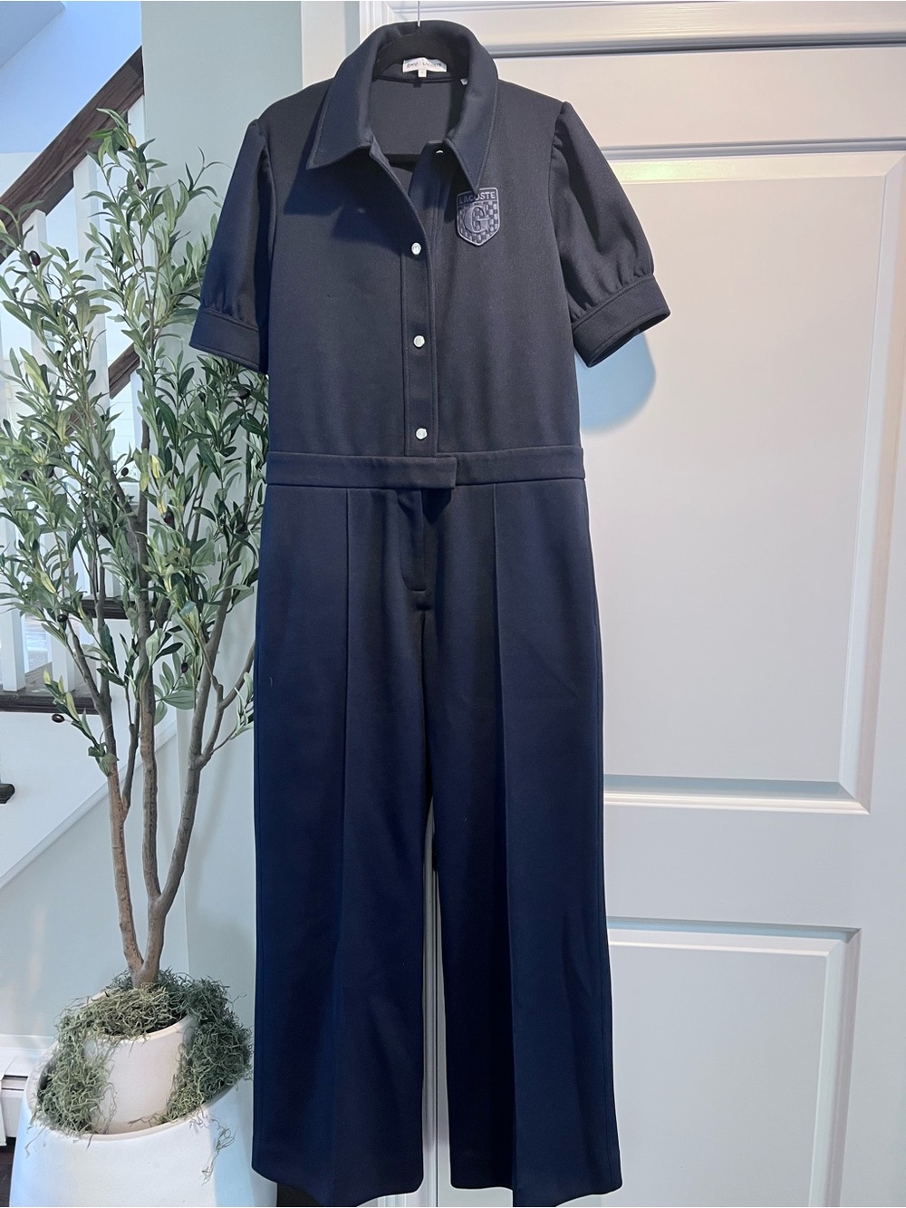 Lacoste Navy Jumpsuit from Goop